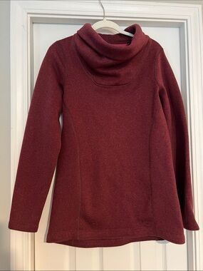 Arc'teryx Women's Burgundy Funnel Neck